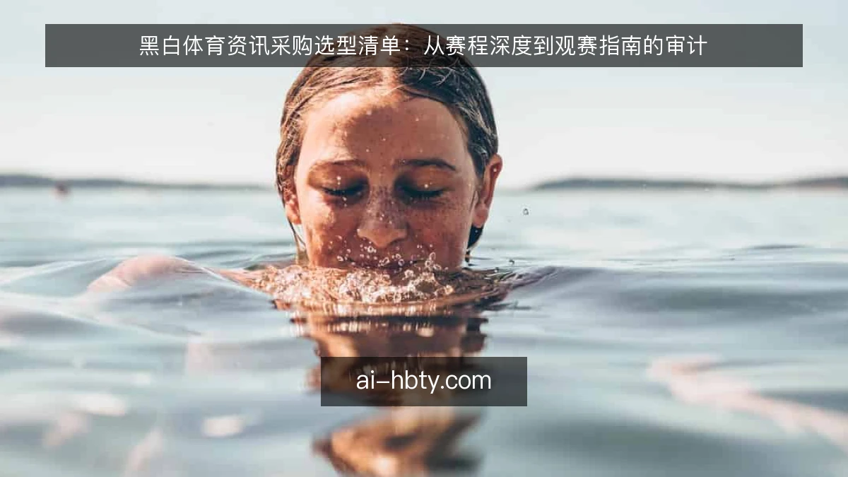 黑白体育资讯采购选型清单：从赛程深度到观赛指南的审计